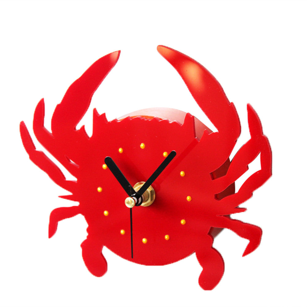 Crab Shape Wall Clock